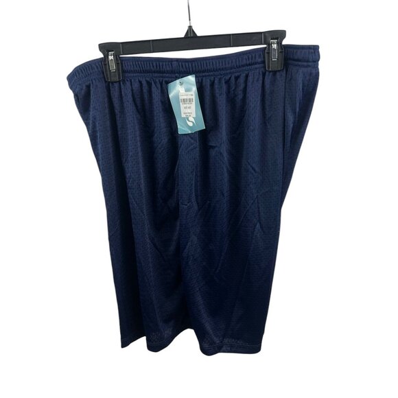 Soffe Men's 6'' Poly Mesh Shorts Navy Blue Size 2XL Pockets Athletic Running - Picture 5 of 9